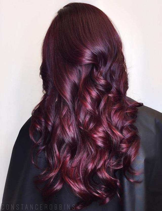 1513165697 12 long burgundy hair with maroon highlights