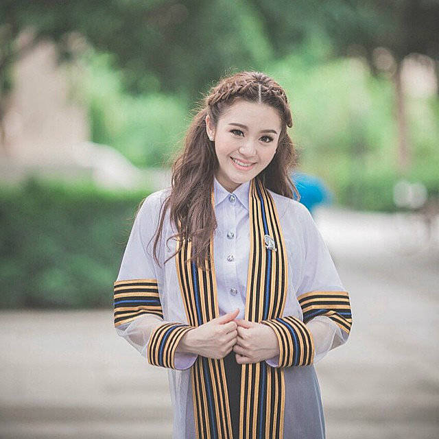 แบบทรงผมรับปริญญา ทรงผมสวยๆของดารา มายด์ ณภศศิ