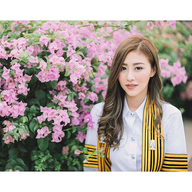 แบบทรงผมรับปริญญา ทรงผมสวยๆของดารา แพทตี้ พิมพาภรณ์