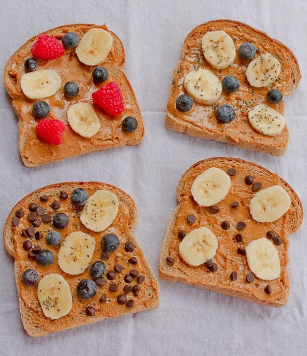 1516298229 breakfast toast with toppings
