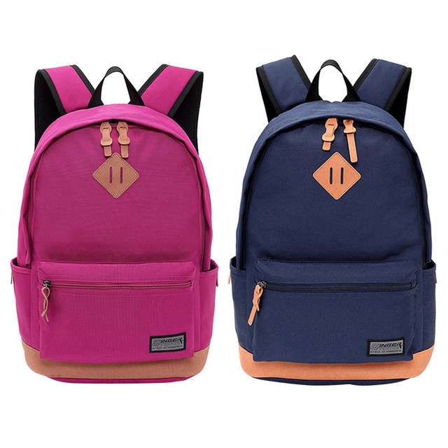 1516428434 brand fashion couple backpack shoulder bag school bags for teenager casual solid backpack school mochila rucksack