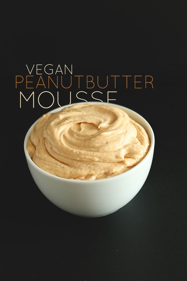 1517548658 vegan peanut butter mousse minimalistbaker.com 