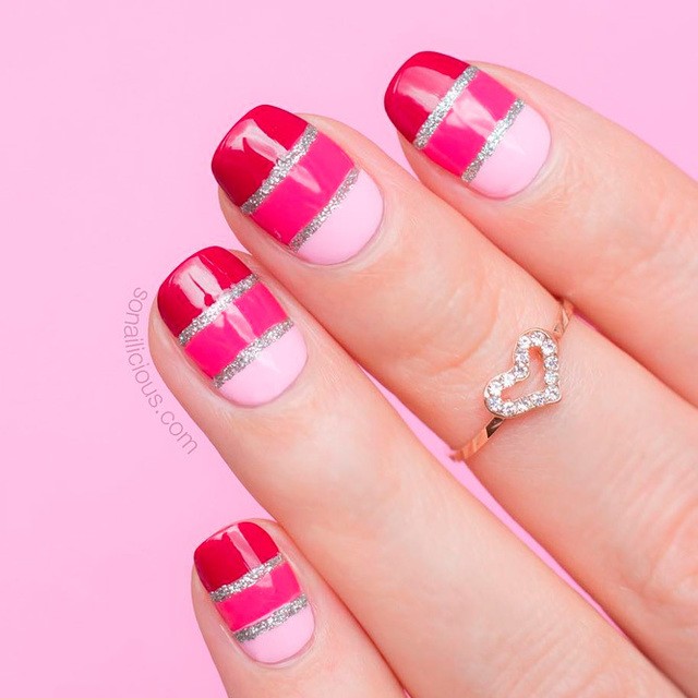 1517644605 ways wear hot pink nails 8