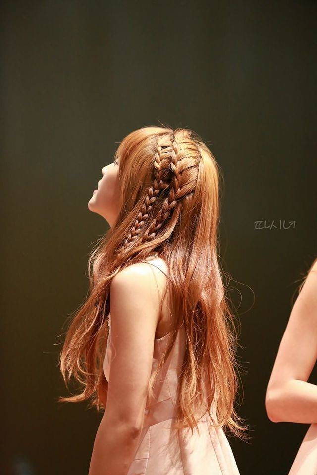 ทรงผมเปียทรงผมไปเรียนแบบง่ายๆสไตล์เน็ตไอดอลเกาหลี