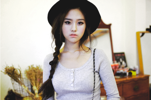 ทรงผมเปียทรงผมไปเรียนแบบง่ายๆสไตล์เน็ตไอดอลเกาหลี