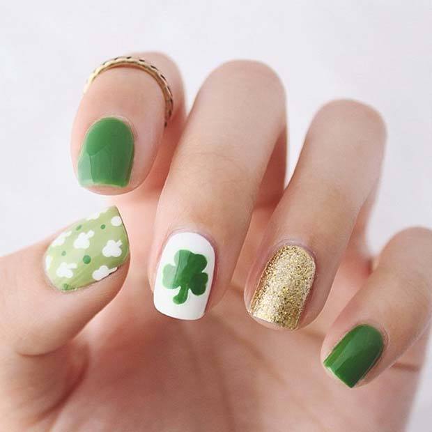 1518751429 irish shamrock nails