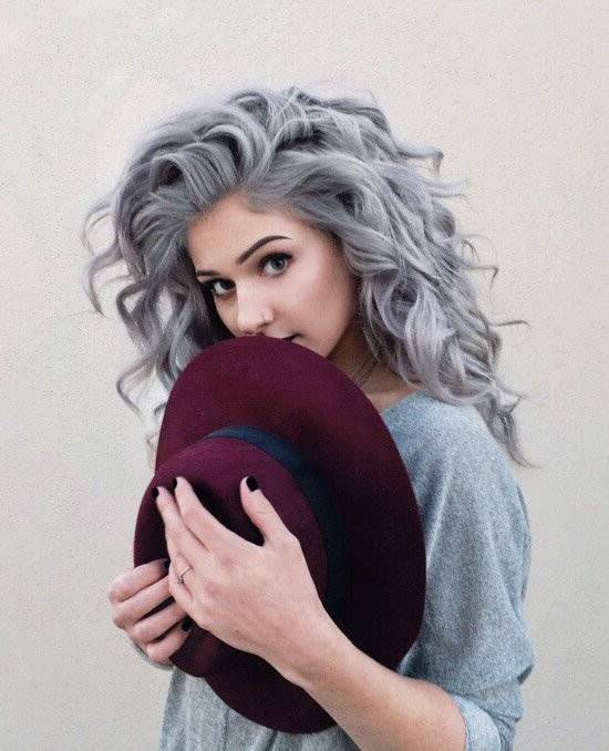 1448118138 grey curly dyed hairstyle