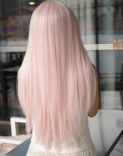 1448119448 pink pastel scene dyed hairstyle
