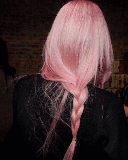 1448119489 soft grunge dyed pastel pink hairstyle