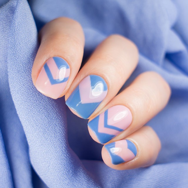 1523109407 geometric pink and blue nails by  super gizmo