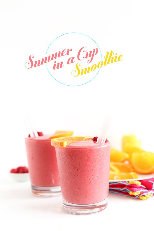 1523768055 summer in a cup smoothie 5 ingredients to tart sweet creamy bliss. and so healthy vegan glutenfree