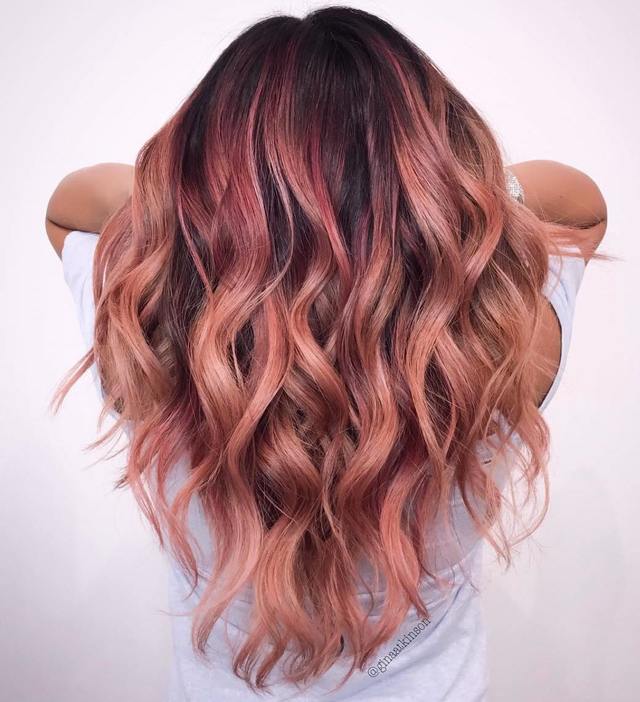 1523967467 4 rose gold balayage hair