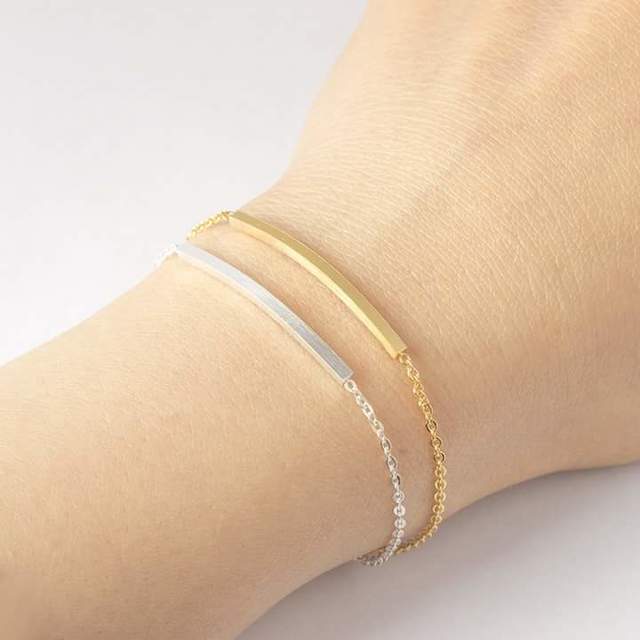 1524024035 double strand bracelet design in gold and silver