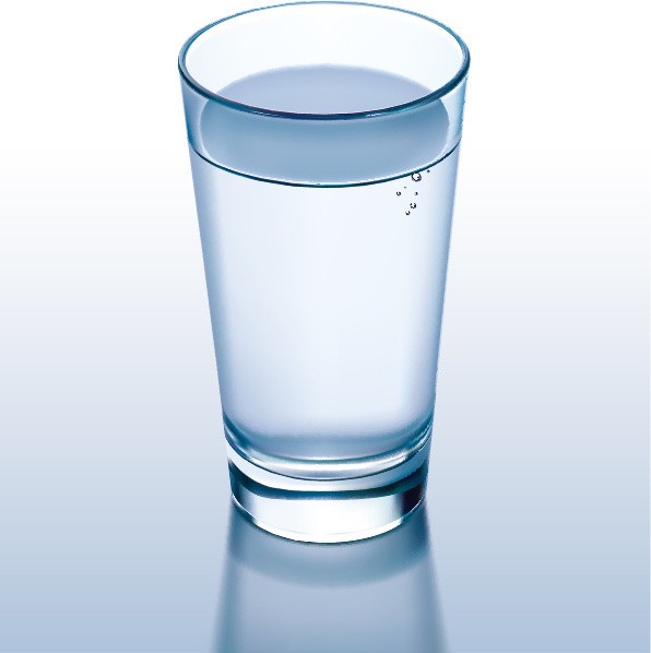 1526027256 glass cup and water vector 587233