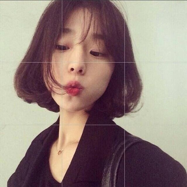 1526491670 korean air thin bangs girls hair fluffy wig temperament female short hair bobo head wig pear