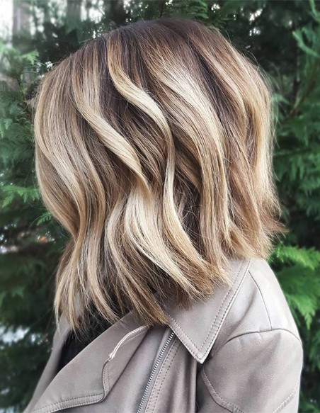1527383493 blonde hair color ideas for shoulder length hairstyles 2018