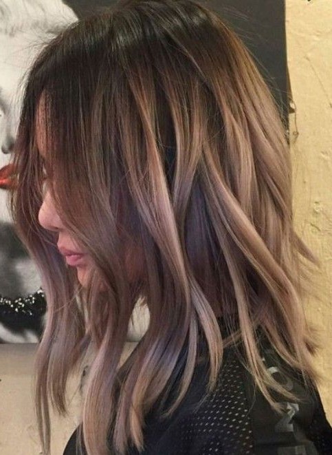 1527383798 medium length hairstyles 2018 with balayage hair color ideas
