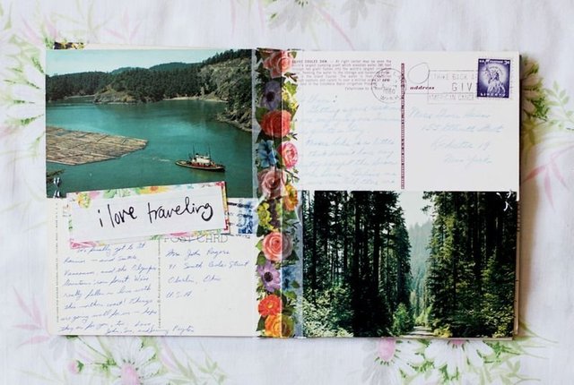 1529335644 vintage postcard travel journal