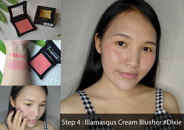 1530003631 step 4. illamasqus cream blusher dixie