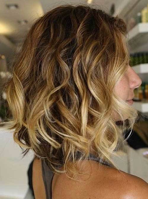 1450583583 wavy bob hair with blonde ombre
