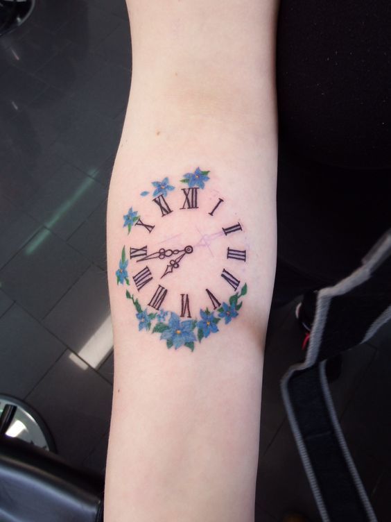 เพราะเวลาไม คอยใคร ไอเด ยลายส กนาฬ กา Clock Tattoos ส ดช ค เต อนใจให ก าวต อ