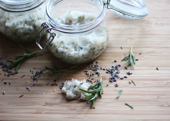 1532443374 lavender rosemary sugar scrub