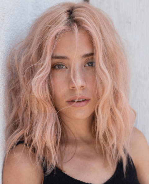 1536737922 soft blonde rose gold hair