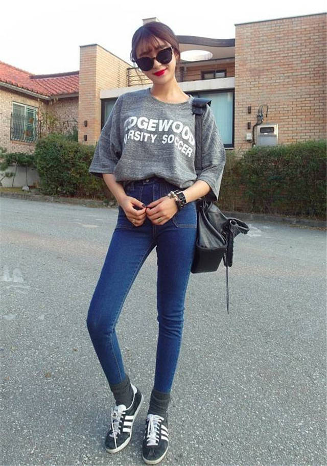1452071952 new korean fashion 2014 women jeans womens casual trousers skinny denim pencil pants jeans for women