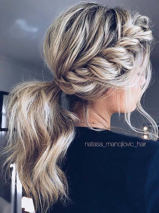 1538727040 relaxed large braid and ponytail