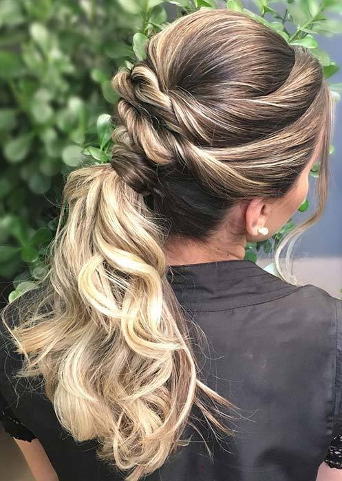 1538727316 stylish twisted ponytail