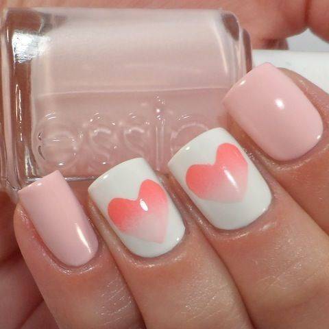 1452835571 hearts on the sponge nail art designs