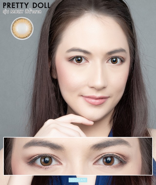 คอนแทคเลนส์ pretty doll
