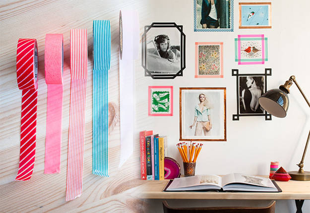 1453199944 5 washi tape snapshot frames wall art