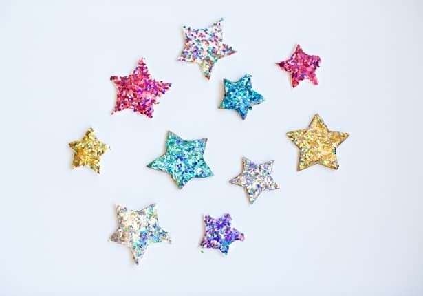 1546841266 10 diy glitter star hair clips
