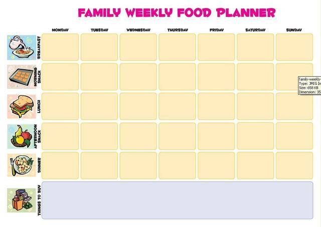1453349838 family 20weekly 20food 20planner