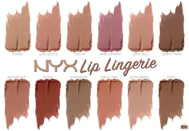 1453482173 nyx lip lingerie liquid lipstick swatches 1