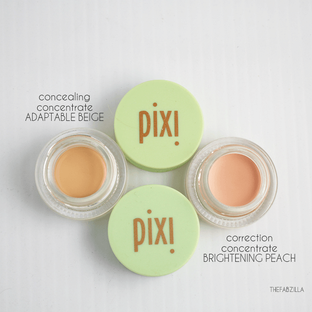 1549380427 pixi concealing concentrate adaptable beige correction concentrate brightening peach review swatch