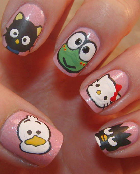 1453614074 cute and easy nail art 4