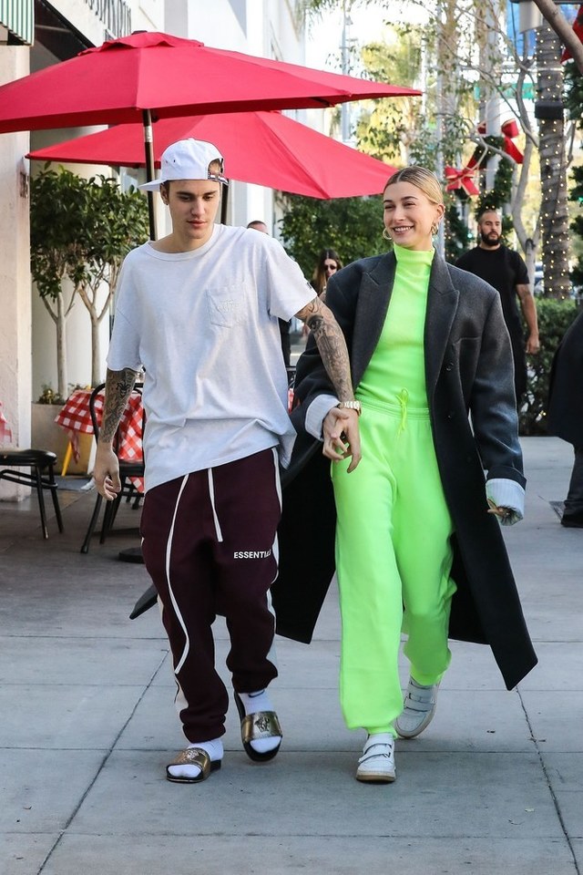 Couple Style Alert ส องแฟช นค ร กส ดฮอต Justin Bieber และ Hailey Baldwin