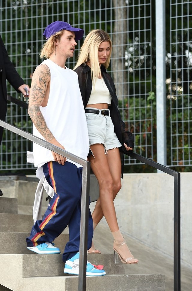 Couple Style Alert ส องแฟช นค ร กส ดฮอต Justin Bieber และ Hailey Baldwin