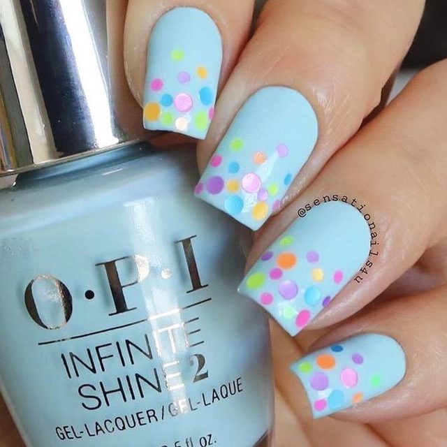 1555051710 easter nails designs colofful kamifubuki blue base