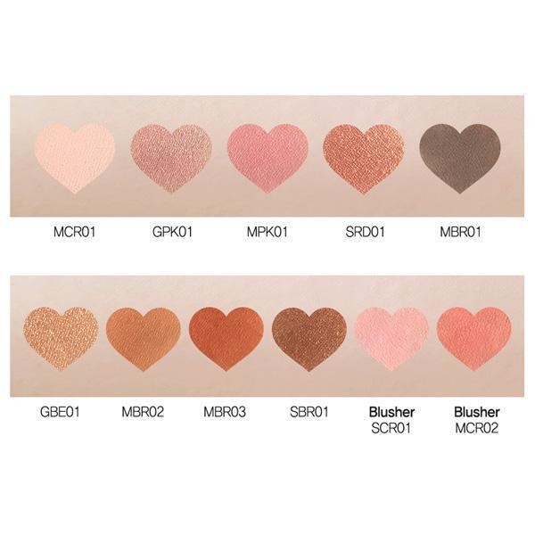 1556033195 the saem love me multi palette color