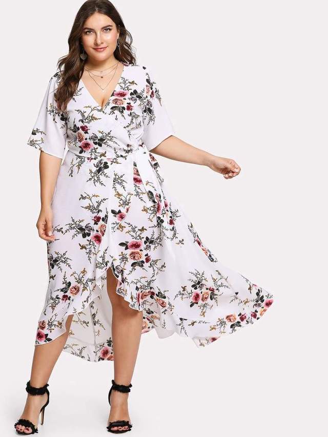 1556176630 how to wear sexy floral summer dresses plus size 800x