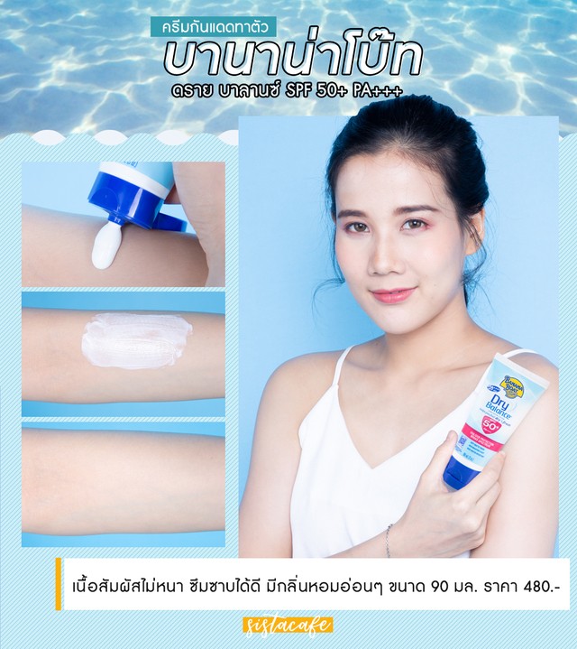 ครีมกันแดดทาตัว, โลชั่นกันแดด, ครีมกันแดดผิวกาย