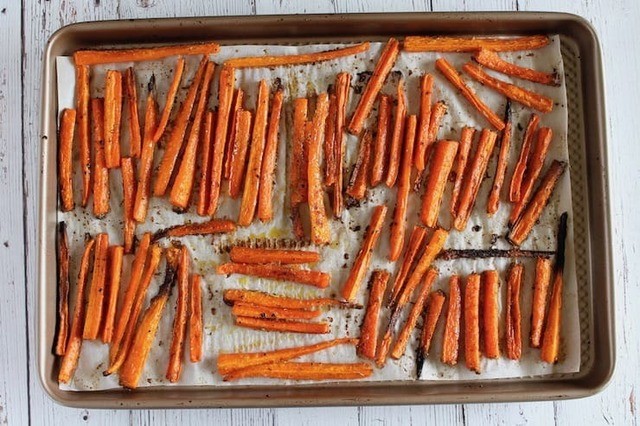 1558625439 easy baked carrot fries recipe healthy