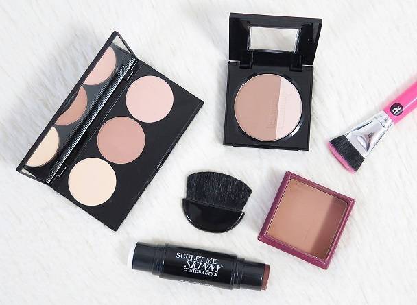 1455251781 easy contouring db designer brands cosmetics contour kit maybelline mastersculpt contour highlight benefit cosmetics hoola poni cosmetics brush klara cosmetics sculpt me skinny contour
