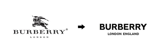 รวม 10 แบรนด์ดังกับการรีเฟรชแบรนด์ใหม่ Burberry รีโลโก้