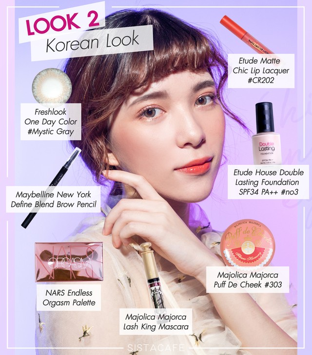บิ๊กอายสีเทา แต่งตา Mystic Gray Freshlook CC Lens One Day Color