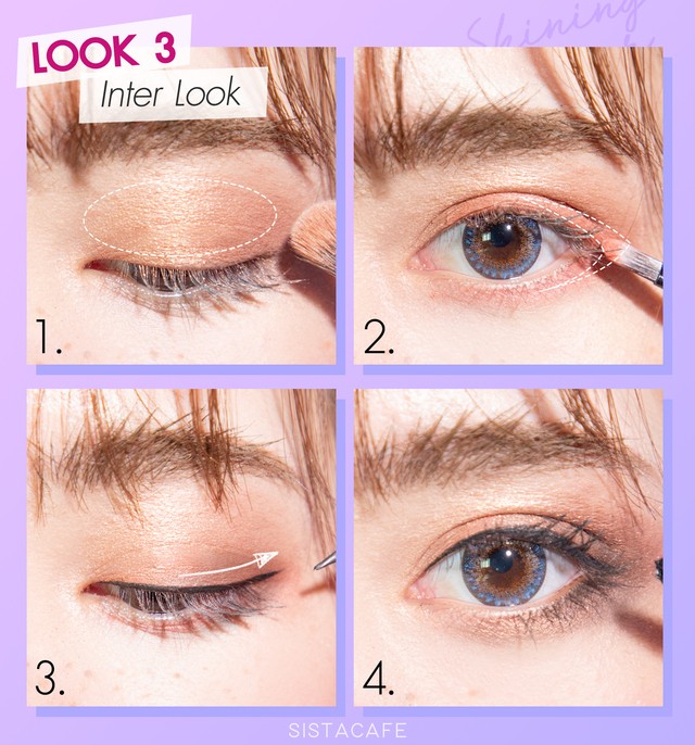 บิ๊กอาย Freshlook cc lens - Mystic ฺblue สอนแต่งตา แต่งตา