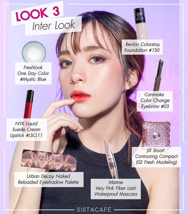 บิ๊กอายสีเทา แต่งตา Mystic Gray Freshlook CC Lens One Day Color